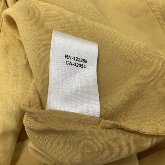 Sains Anthropologie Shirt XS Oversized Boho Peasant Lucerne Lace Beading B8 - Picture 10 of 10